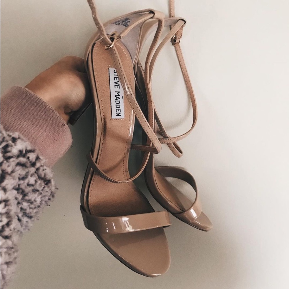 Steve Madden nude heels